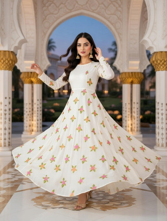 WHITE PRINCESS MAXI