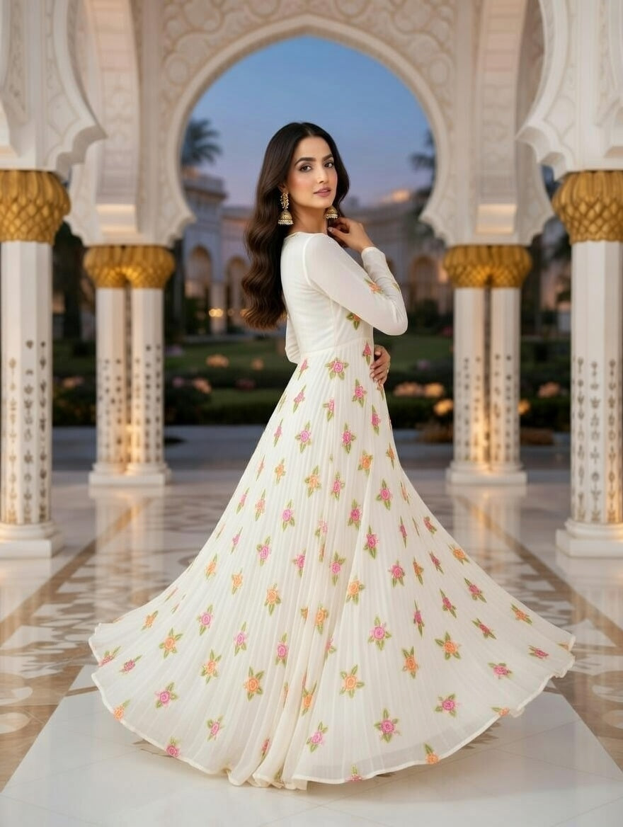 WHITE PRINCESS MAXI
