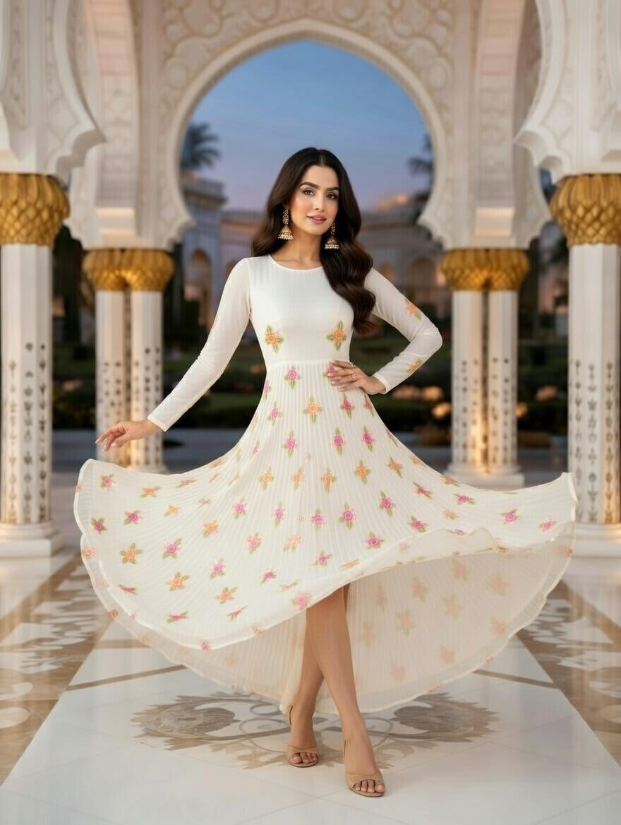 WHITE PRINCESS MAXI
